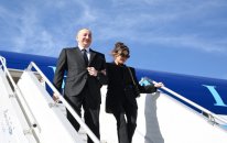 İlham Əliyev Gürcüstana dövlət səfərinə gəlib