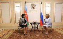 Sahibə Qafarova Matviyenko ilə görüşdü: AZAL təyyarəsi...
