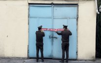 Mingəçevirdə yanğın təhlükəli müəssisənin fəaliyyəti dayandırılıb - VİDEO