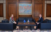 Ceyhun Bayramov Kaya Kallasla görüşüb