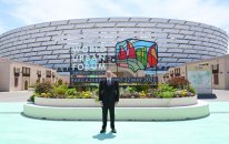 Prezident Bakı Olimpiya Stadionunda WUF13 ilə bağlı görülən işlərlə tanış olub