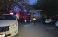 FHN növbəti şərti yanğın təlimi keçirib - VİDEO