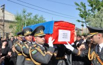 İtkin şəhidimizlə vida mərasimi keçirildi – FOTOLAR