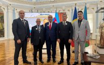 MOLDOVANIN KİŞİNEU ŞƏHƏRİNDƏ “HEYDƏR ƏLİYEV HƏYATININ 100 ANI” KİTABININ TƏQDİMATI