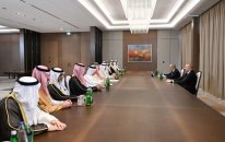 Prezident Ərəb Koordinasiya Qrupuna daxil olan üzv qurumların rəhbər şəxslərini qəbul edib - FOTO