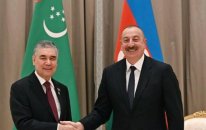 İlham Əliyev Qurbanqulu Berdiməhəmmədova təşəkkür etdi