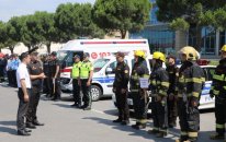 FHN-in Bakı Regional Mərkəzi mülki müdafiə məşqləri keçirib