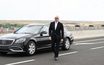 Belə avtomobillə heç yerə getmərəm - Prezident