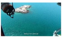 FHN: Şüvəlanda dənizdə batan 19 yaşlı qızın axtarışlarına helikopter cəlb olunub - VİDEO