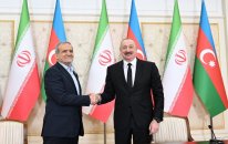İlham Əliyev Məsud Pezeşkiana təşəkkür edib