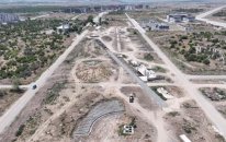 Ağdamda Mərkəzi parkın tikintisi davam etdirilir