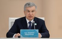 Şövkət Mirziyayev Mehriban Əliyevanı təbrik etdi