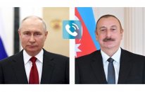 Vladimir Putin Azərbaycan Prezidentinə zəng edib