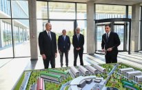 Prezident İlham Əliyev “SABAH.city” innovasiya şəhərciyinin birinci mərhələsinin açılışında iştirak edib - FOTO