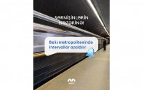 Bakı metrosunda qatarlararası intervallar azaldılır