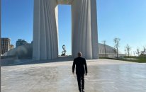 Prezident və xanımı Zəfər parkını ziyarət etdi - FOTOLAR