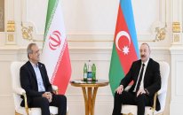 Prezident İlham Əliyev Məsud Pezeşkiana zəng edib
