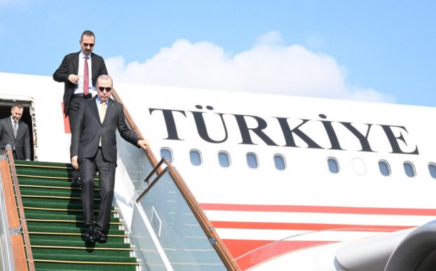 Ərdoğan Azərbaycana səfərə gəlib - YENİLƏNİB
