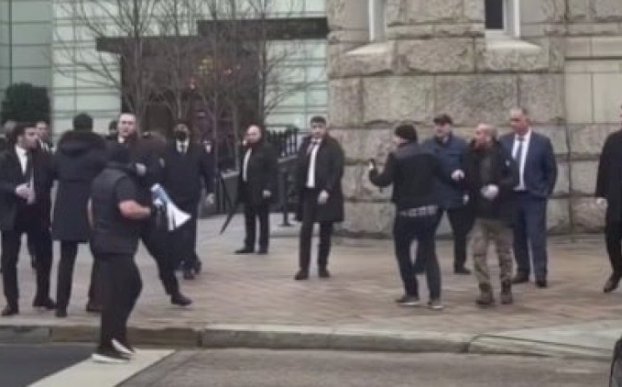 Vətən düşmənləri Vaşinqtonda cəhənnəmə çevrildi- 