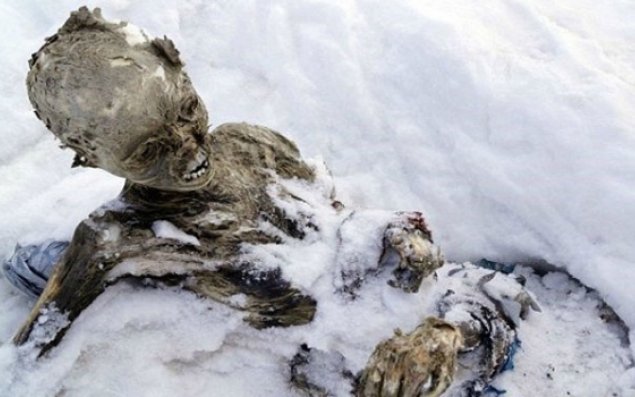 İtən alpinistlər 55 il sonra bu vəziyyətdə tapıldılar      Fotolar 