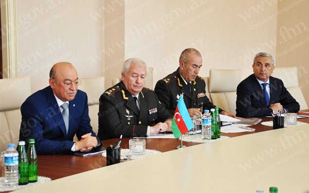 Kəmaləddin Heydərov ordu generalı ilə görüşüb