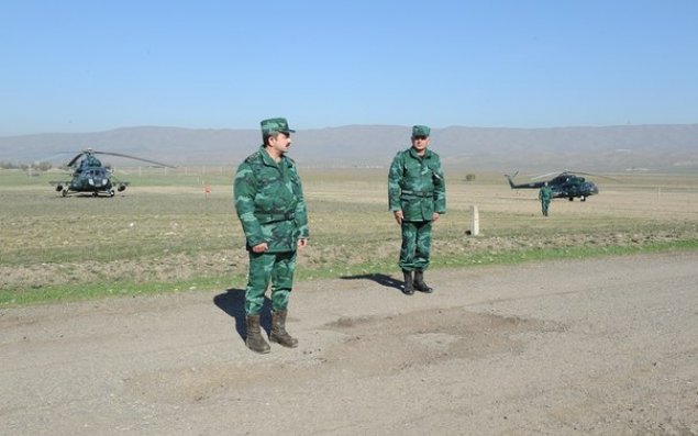 Dövlət Sərhəd Xidməti irimiqyaslı təlimlərə başlayıb