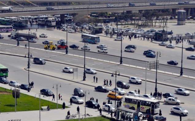 Bakıda  nəqliyyat vasitələri üçün xüsusi zolaqlar ayrıldı