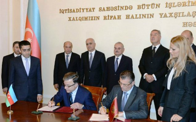 Azərbaycan Monteneqro ilə saziş imzaladı