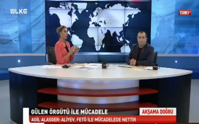 Aqil Ələsgər Türk telekanalında Gülənin Azərbaycan fəaliyyətindən danışdı   – Video