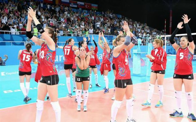 Voleybolçularımız CEV Kubokunun 1/4 finalına vəsiqə qazandı