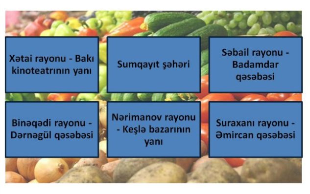 Bu gündən bayram yarmarkaları başlayır   - Ünvan