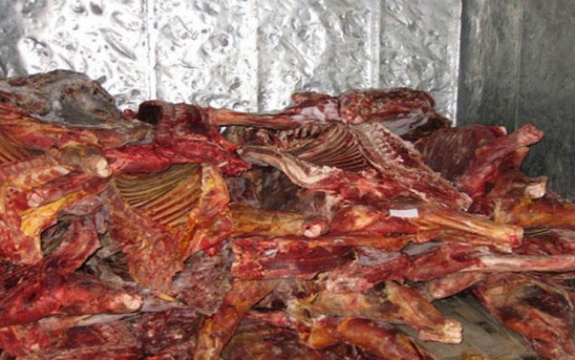 Bakıda mənşəyi məlum olmayan ət aşkarlanıb