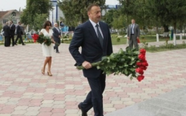 İlham Əliyev Tovuzdadır