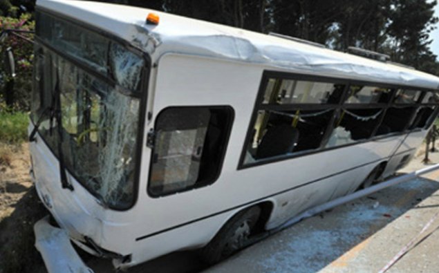 Qəzaya səbəb olan avtobus sürücüsü yaxalandı   - VİDEO