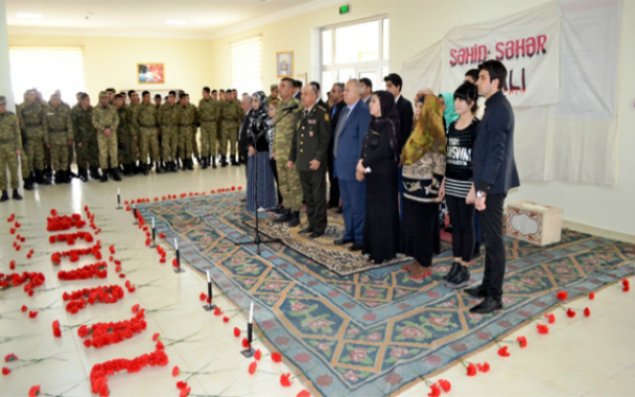 Silahlı Qüvvələrdə Xocalı anıldı