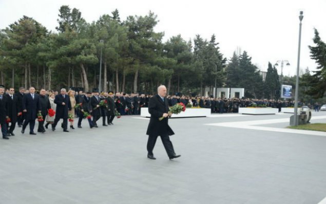 Sumqayıtda Xocalı qurbanları anıldı