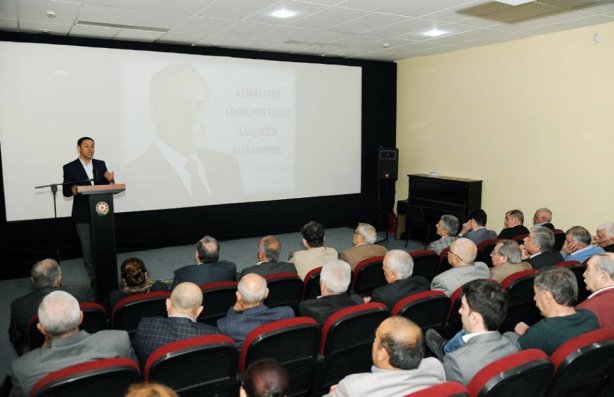 Dövlət Film Fondunda Heydər Əliyev anıldı   — FOTO
