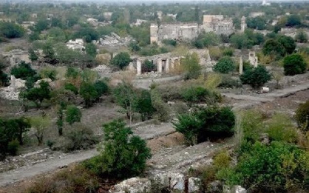 Ermənilər Ağdam məscidini hərbi qərargaha çevirib