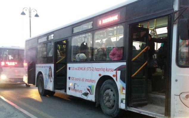 Bakıda avtobusların hərəkət istiqamətləri dəyişdirildi