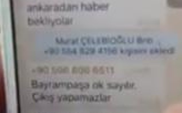 Qiyamçı hərbiçilərin WhatsApp yazışmaları üzə çıxdı   - FOTO