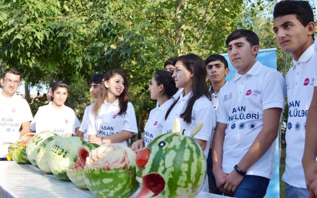 Sabirabadda qarpız festivalı keçirilib   - Fotolar