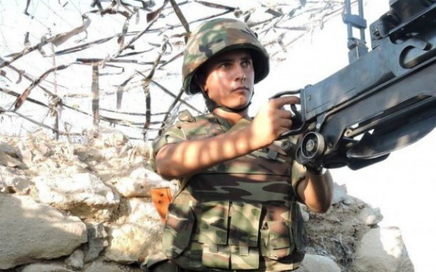 Cəbhədə atəşkəs pozuldu  -  iriçaplı pulemyotlardan