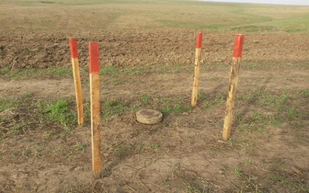 Top mərmisinin qalıqları aşkarlandı - Tərtərdə