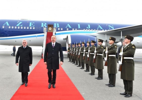 Azərbaycan prezidenti Naxçıvanda FOTO