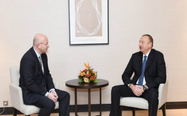 İlham Əliyev “Procter and Gamble Europe” şirkətinin prezidenti ilə görüşdü