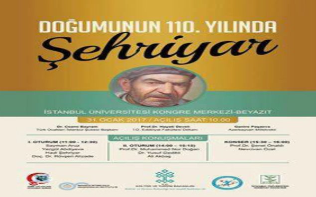 Türkiyədə Ustad Şəhriyarın 110 illik yubileyi keçiriləcək