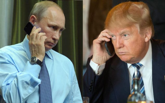 Trampla Putinin telefon danışığının dəqiq vaxtı açıqlanıb
