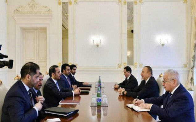 Prezident qətərli naziri qəbul edib — YENİLƏNİB