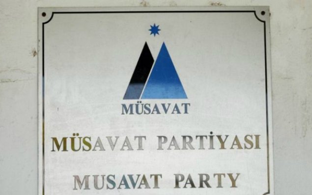 Müsavat qərargahının qarşısında etiraz aksiyası keçirilib