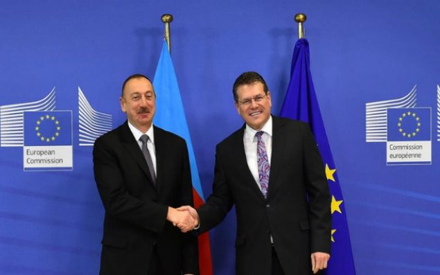 Prezident Avropa Komissiyasının enerji birliyi üzrə vitse-prezidenti ilə görüşdü